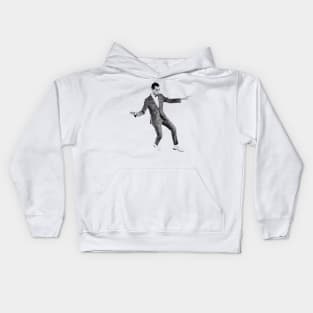 Pee Wee Herman Halftone Kids Hoodie